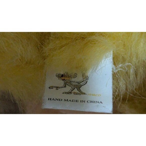 I Love Myrtle Beach Yellow Plush Monkey With Long Arms & Legs 15 inch hugger - Picture 6 of 7